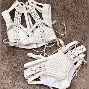 RUDE AWAKENING HARNESS SET - WHITE